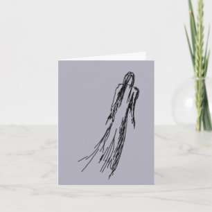Cartão Mulher Fantasma