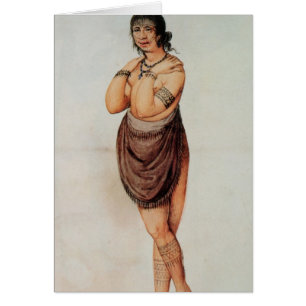 Cartão Mulher indiana