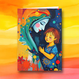 Cartão Mulher mais forte que conheço | Dia de as mães Sen