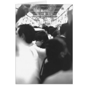 Cartão Mulher no metro