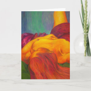 Cartão Mulher Notecard