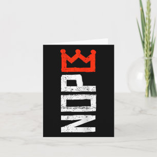 Cartão Mulher sem Reis Sinal de Protesto Vertical Nope V-