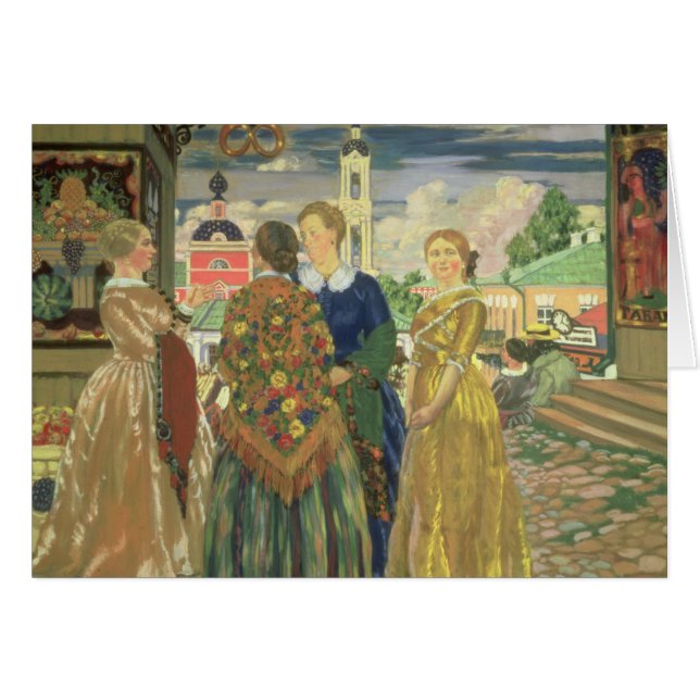 Cartão Mulheres mercantes (Frente Horizontal)