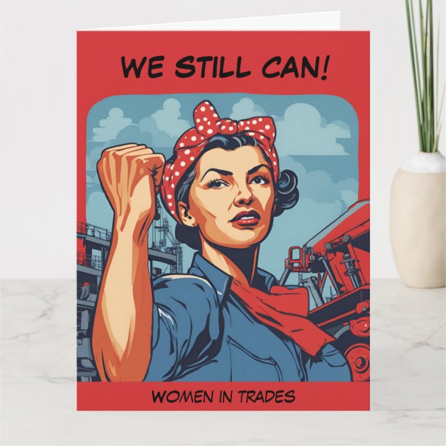 Cartão Mulheres na graduação de negócios, Riley-Rosa (Frente)