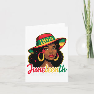 Cartão Mulheres Negras Juneteenth Lembrando Meus Ancestra