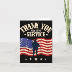 Cartão Mulheres Obrigada Pelo Seu Serviço, Veterano Decot