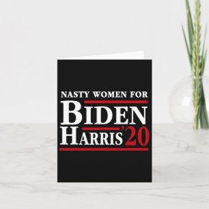 Cartão Mulheres Para Joe Biden Kamala Harris 2020 Anti Tr