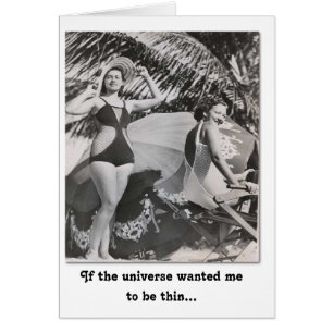 Cartão Mulheres Retro - Comidas Tão Bom,