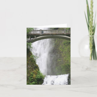 Cartão Mulnomah Falls