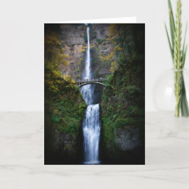 Cartão Multnomah Falls Card