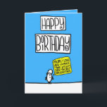 Cartão mum birthday card<br><div class="desc">a cheeky card for your mum</div>