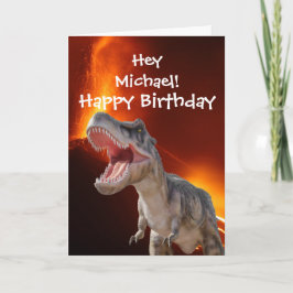 Cartão mundial do Dinosaur Jurassic Park