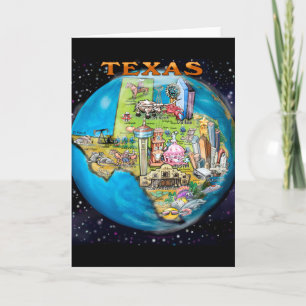 Cartão Mundial do Texas