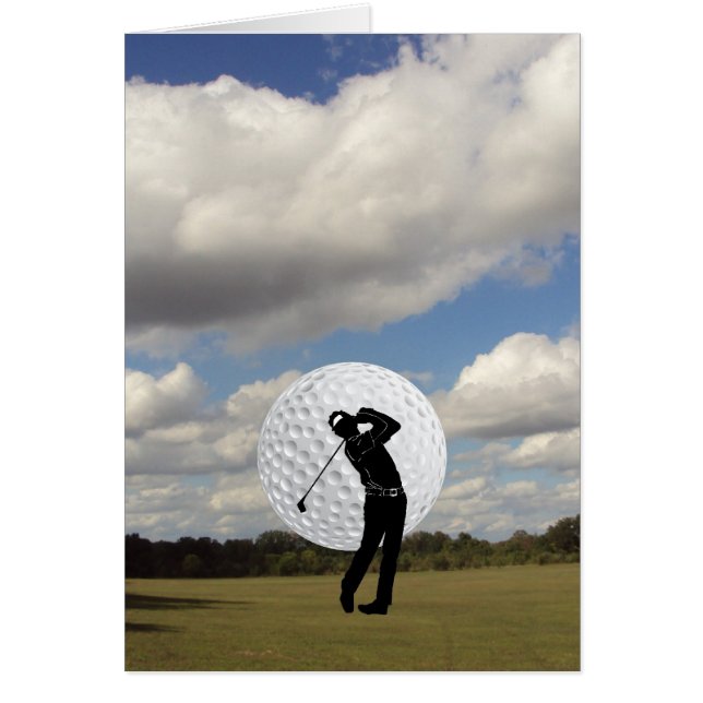 Cartão Mundo do golfe (Frente)