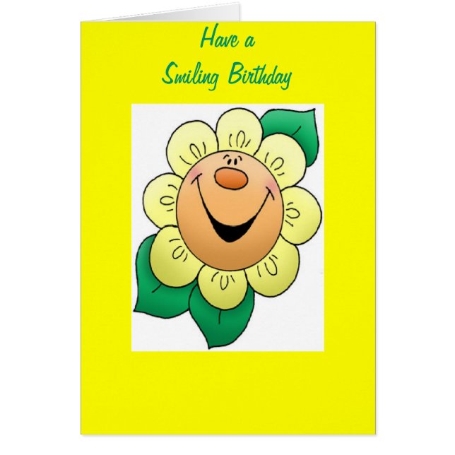 Cartão Mundo feliz (Frente)