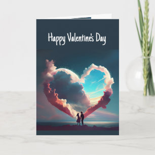 Cartão Mundo feliz dia de os namorados do Amor