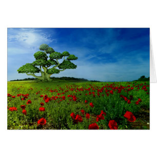 Cartão Mundo maravilhoso