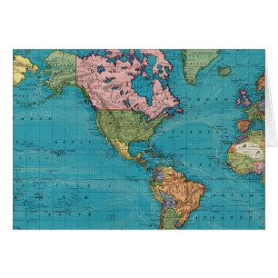 Cartão Mundo, Projeção do Mercator