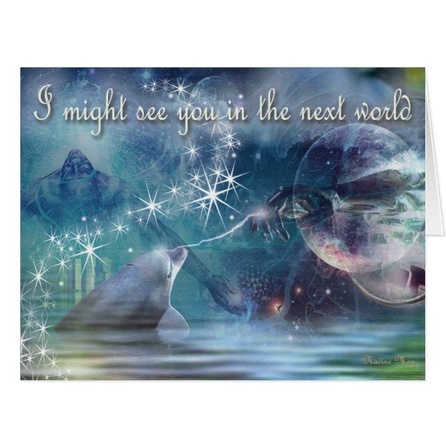 Cartão Mundos Multidimensionais (Frente horizontal)