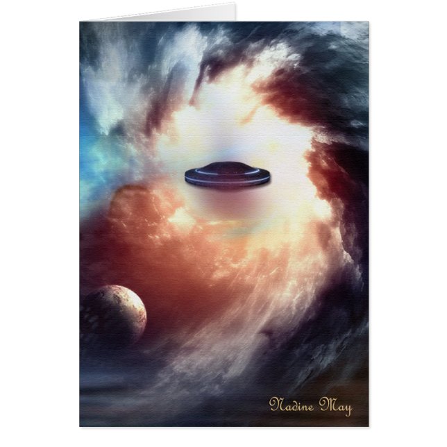 Cartão Mundos Multidimensionais (Frente)