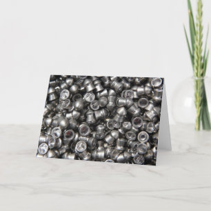 Cartão Munição da arma da pelota - pontas do Sharp da