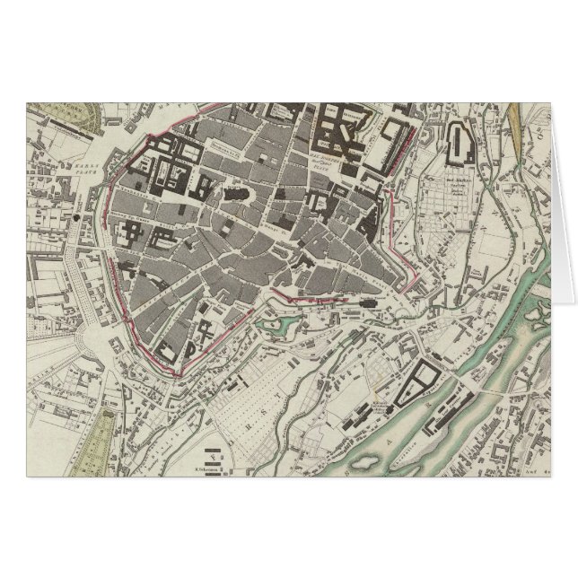 Cartão Munique Muenchen (Frente Horizontal)