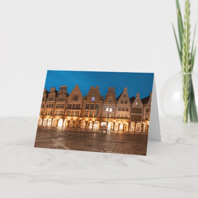 Cartão Münster Alemanha (Frente)