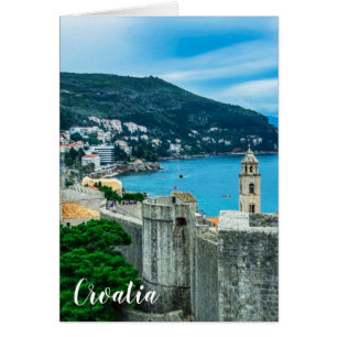 Cartão Muro de Dubrovnik