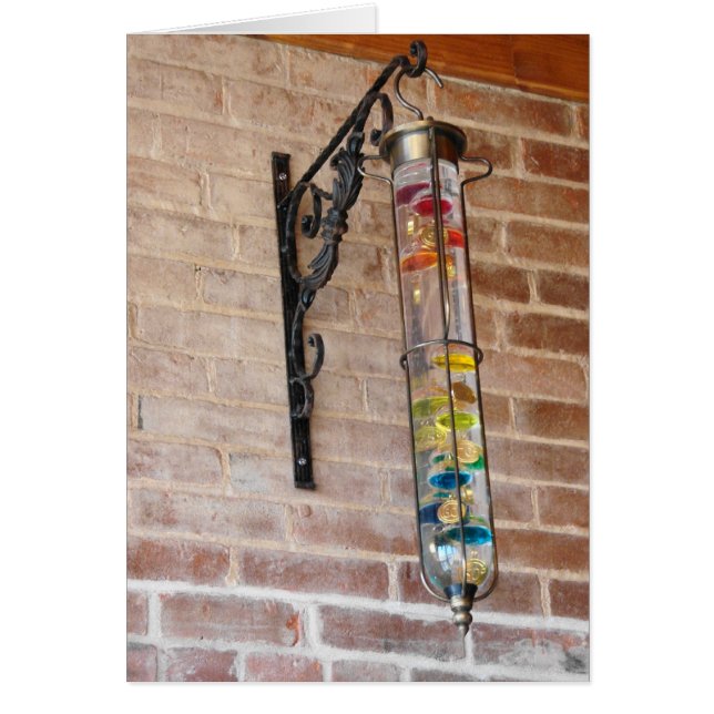 Cartão Muro de tijolos (Frente)