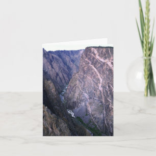 Cartão Muro Pintado, Desfiladeiro Negro da Gunnison