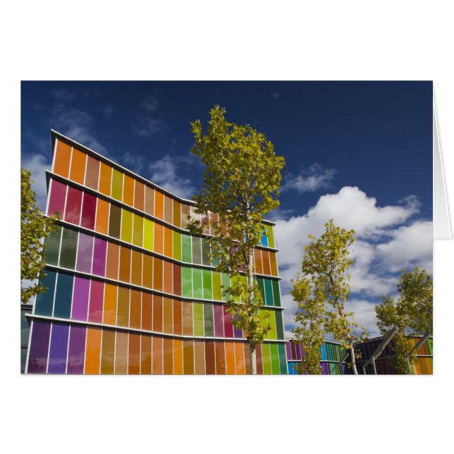 Cartão MUSAC, museu de arte contemporânea (Frente Horizontal)