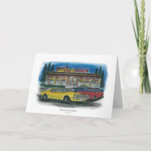 Cartão MUSCLE CAR DINER card