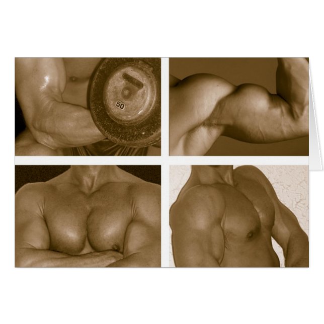 Cartão Muscle Flex: www.AriesArtist.com (Frente Horizontal)