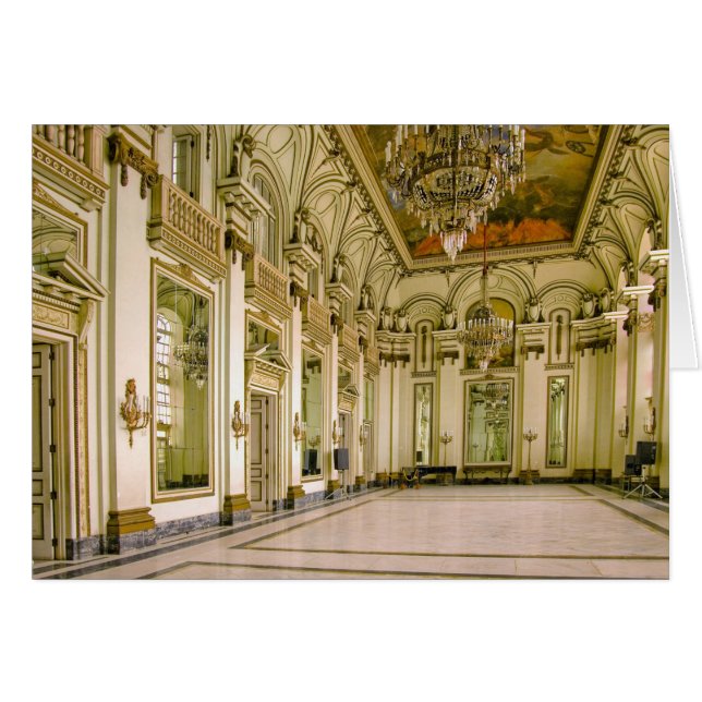 Cartão Museu de La Revolucion, Museu da (Frente Horizontal)