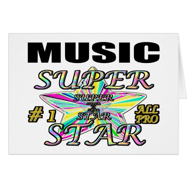 Cartão música (Frente Horizontal)