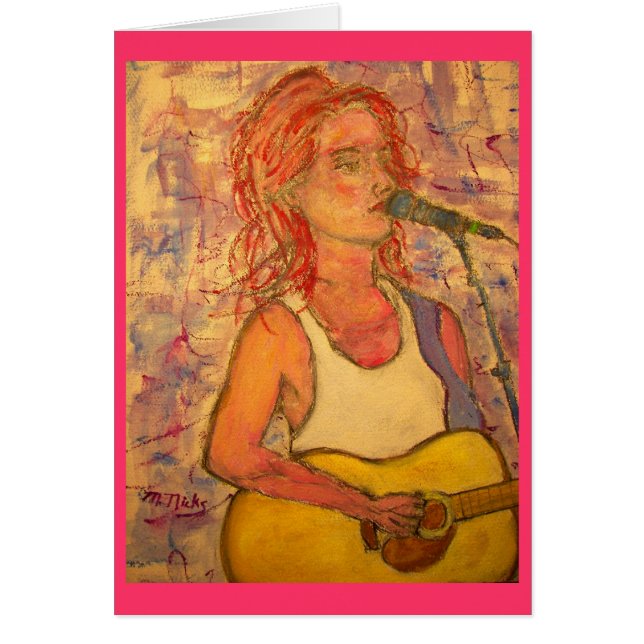 Cartão música ao luar (Frente)