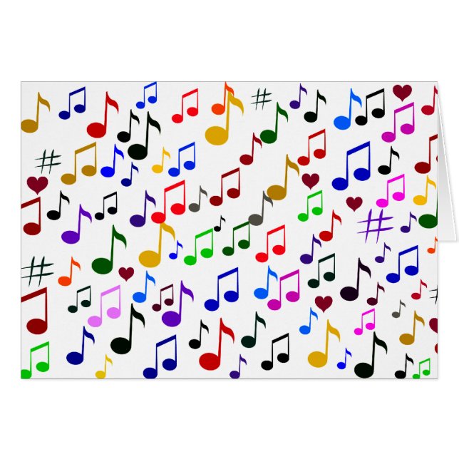 Cartão Música com Amor_ (Frente Horizontal)