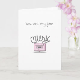 Cartão música de namorados/aniversário engraçada