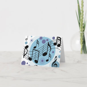 Cartão música de saudação