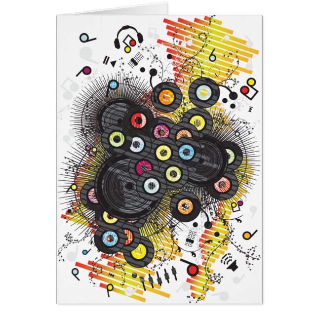 Cartão Música do 20 (Frente)