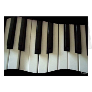 Cartão Música para o coração