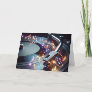 Cartão Música Viável Para Aniversário