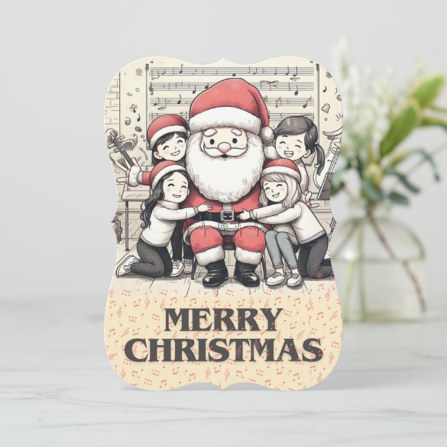 Cartão Musical Classmate (Em pé/Frente)