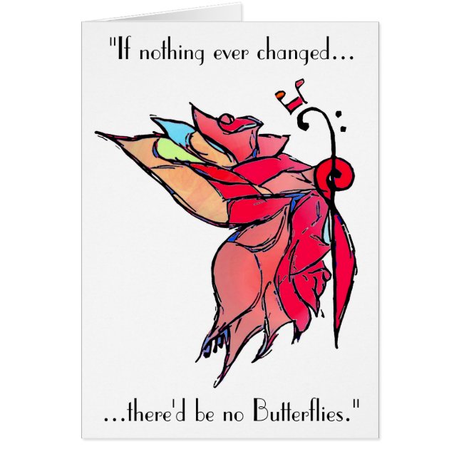 Cartão musical da borboleta (Frente)