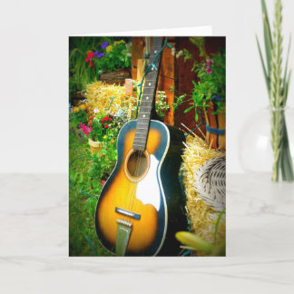 Cartão Musical Happy Birthday greeting card