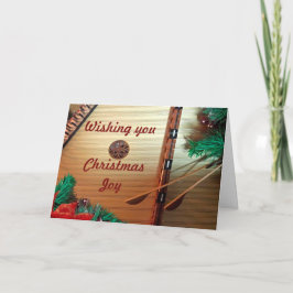 Cartão Musicians Christmas Card