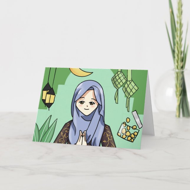 Cartão Muslimah (Frente)