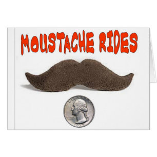 CARTÃO MUSTACHE CORRE 25 CENTAVOS