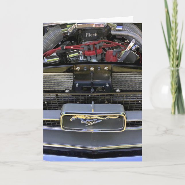 Cartão Mustang (Frente)