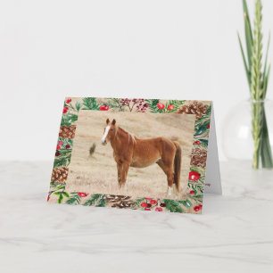 Cartão Mustang de Natal